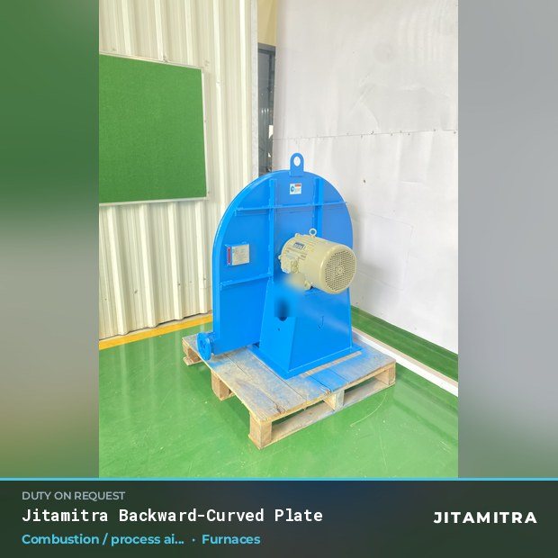 Jitamitra Furnaces, Ovens & Heat Treatment, Automotive & Paint fan — real dispatched build