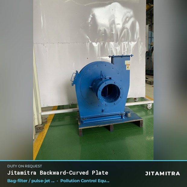 Jitamitra Pollution Control / APC OEM fan — real dispatched build