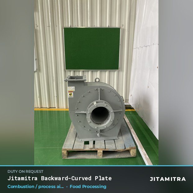 Jitamitra Food & Beverage fan — real dispatched build