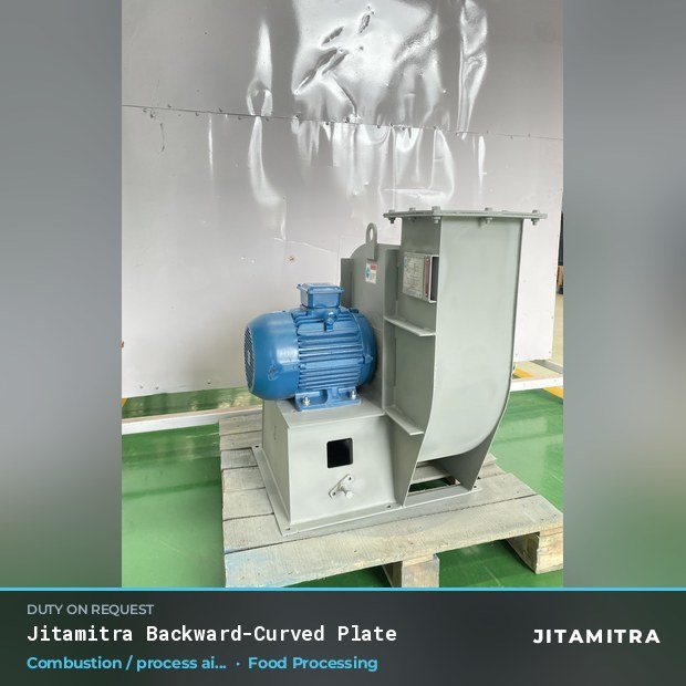 Jitamitra Food & Beverage fan — real dispatched build