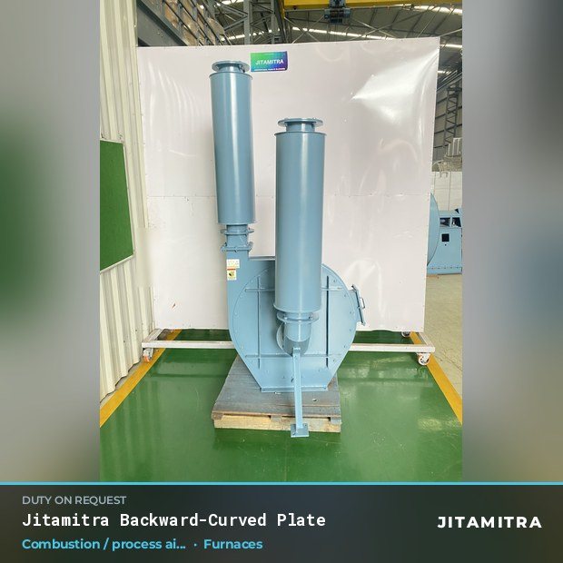 Jitamitra Furnaces, Ovens & Heat Treatment, Automotive & Paint fan — real dispatched build