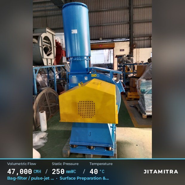 Jitamitra Surface Coating & Pl… fan — real dispatched build