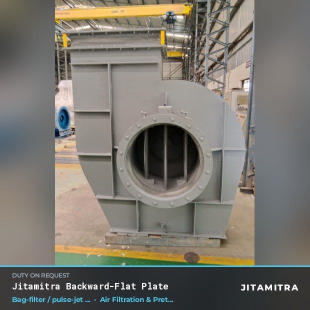 Jitamitra Air Filtration & Pretreatment fan — real dispatched build