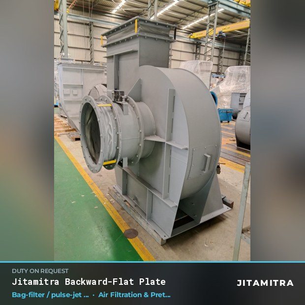 Jitamitra Air Filtration & Pretreatment fan — real dispatched build