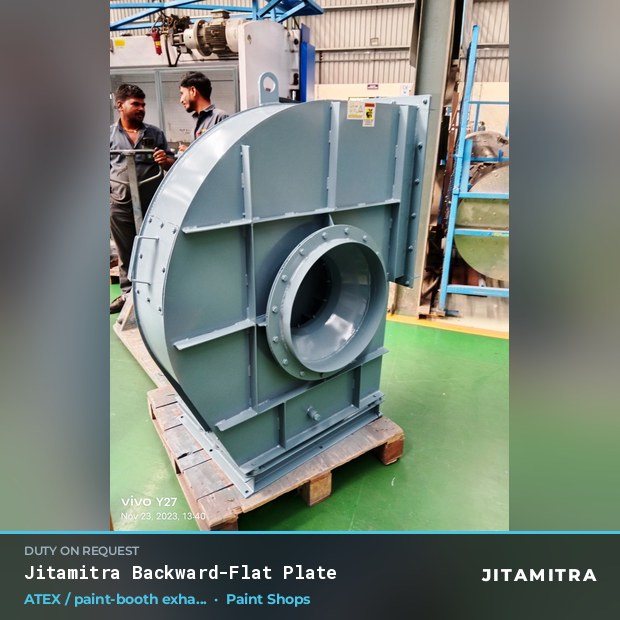 Jitamitra Paint Shops fan — real dispatched build