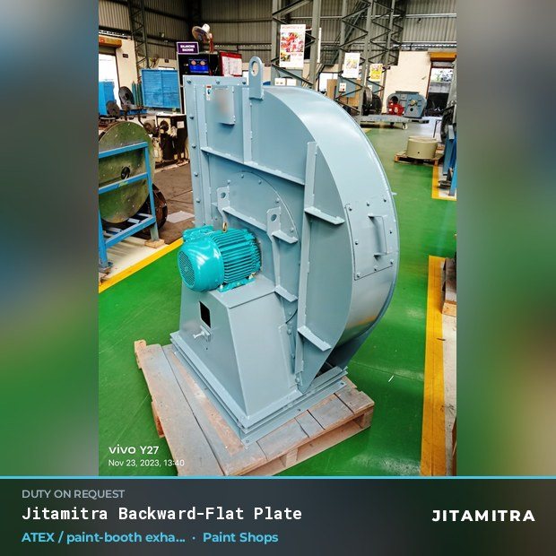Jitamitra Paint Shops fan — real dispatched build