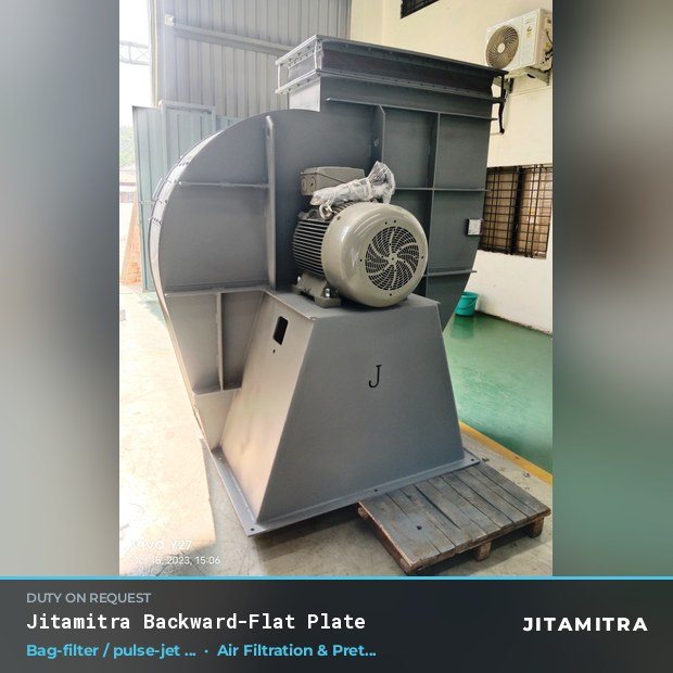 Jitamitra Air Filtration & Pretreatment fan — real dispatched build