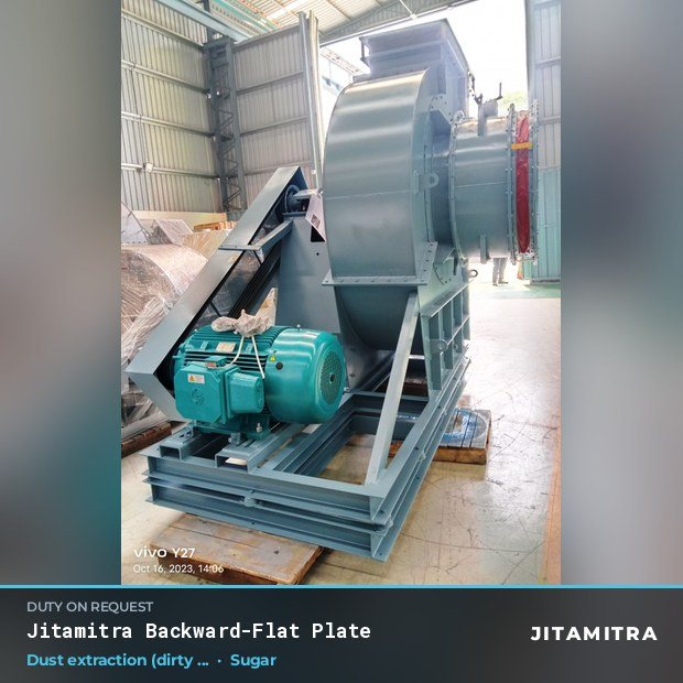 Jitamitra Sugar fan — real dispatched build