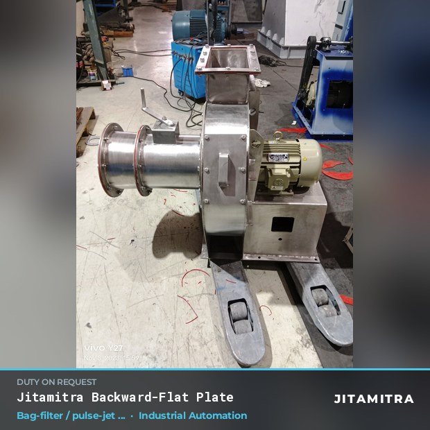 Jitamitra Industrial Automation fan — real dispatched build