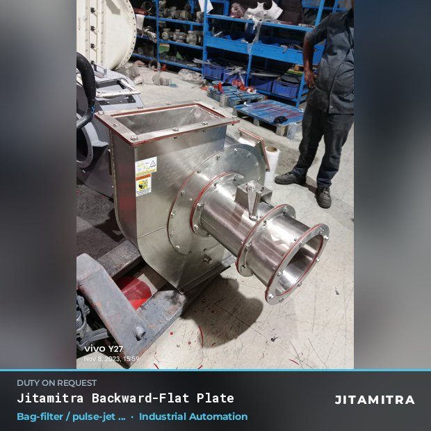 Jitamitra Industrial Automation fan — real dispatched build