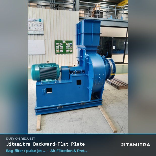 Jitamitra Air Filtration & Pretreatment fan — real dispatched build