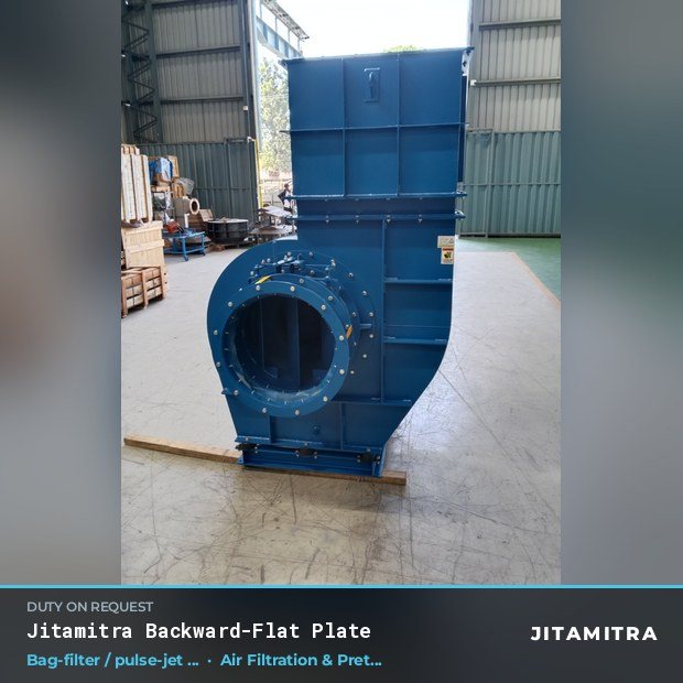 Jitamitra Air Filtration & Pretreatment fan — real dispatched build
