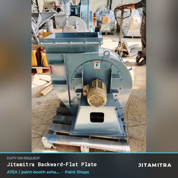 Jitamitra Paint Shops fan — real dispatched build