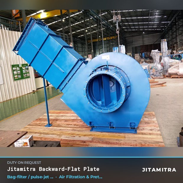 Jitamitra Air Filtration & Pretreatment fan — real dispatched build