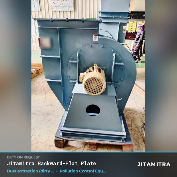 Jitamitra Pollution Control Equipment (OEM) fan — real dispatched build