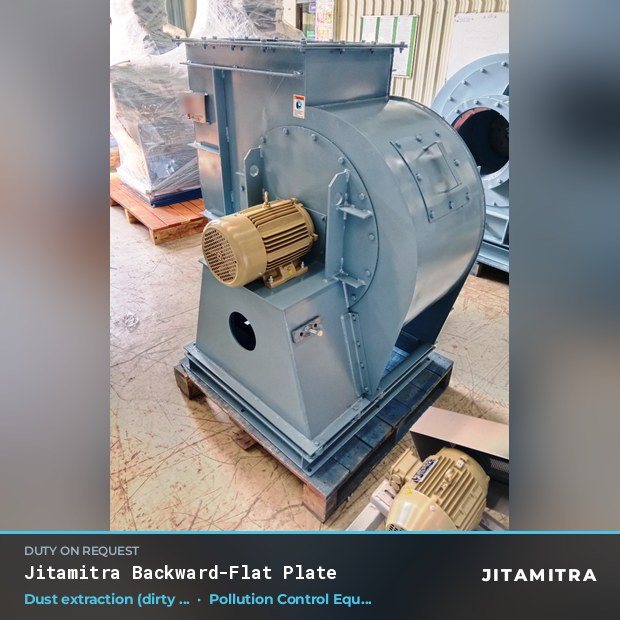 Jitamitra Pollution Control Equipment (OEM) fan — real dispatched build