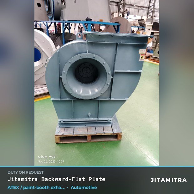 Jitamitra Automotive fan — real dispatched build