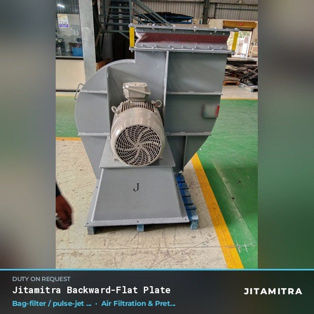 Jitamitra Air Filtration & Pretreatment fan — real dispatched build