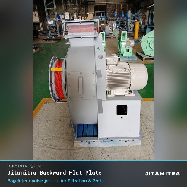 Jitamitra Air Filtration & Pretreatment fan — real dispatched build