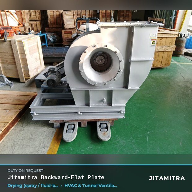 Jitamitra HVAC & Tunnel Ventilation fan — real dispatched build