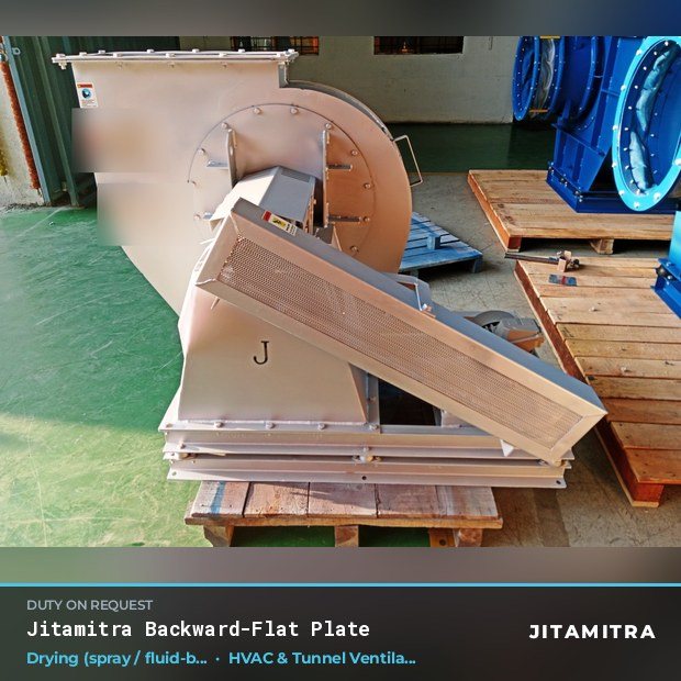 Jitamitra HVAC & Tunnel Ventilation fan — real dispatched build