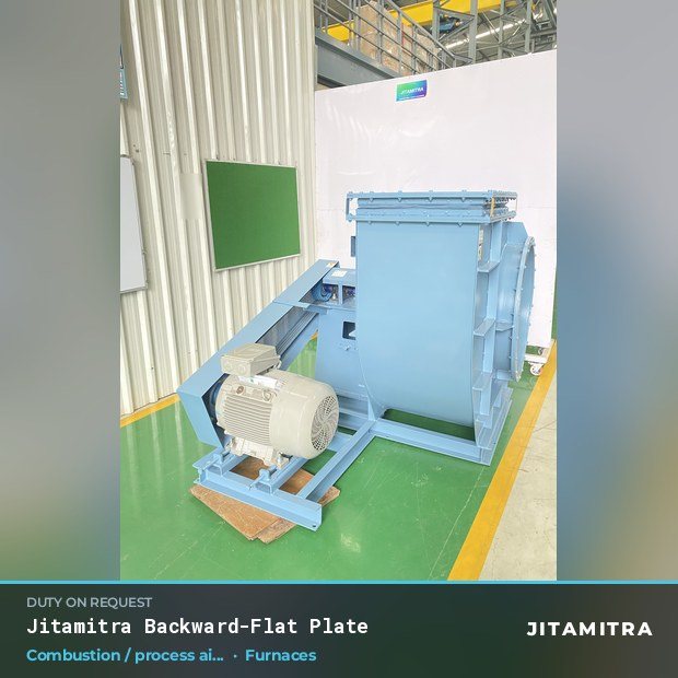 Jitamitra Furnaces, Ovens & Heat Treatment fan — real dispatched build