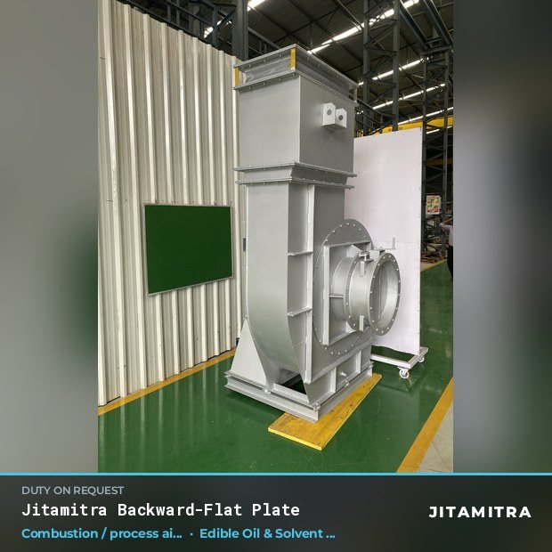 Jitamitra Edible Oil & Solvent Extraction, Food & Beverage fan — real dispatched build