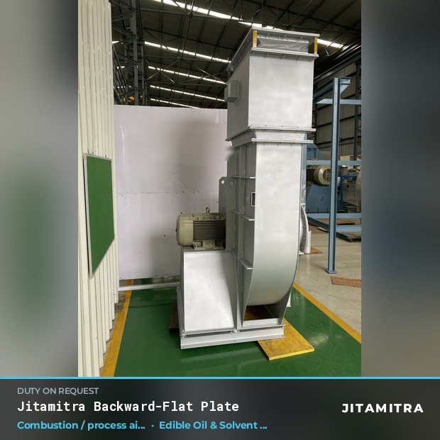 Jitamitra Edible Oil & Solvent Extraction, Food & Beverage fan — real dispatched build