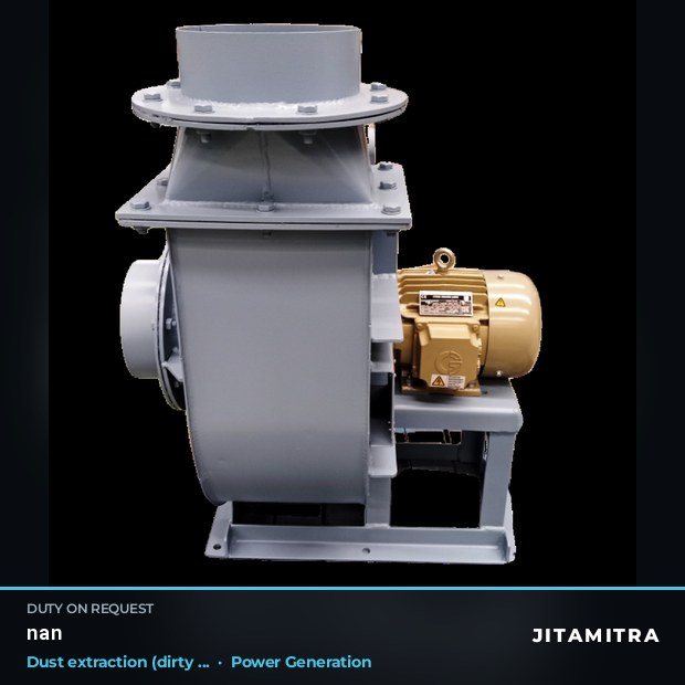 Jitamitra Power Generation fan — real dispatched build