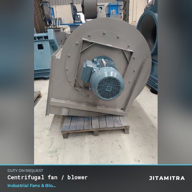 Jitamitra Industrial Fans & Blowers (Manufacturer) fan — real dispatched build