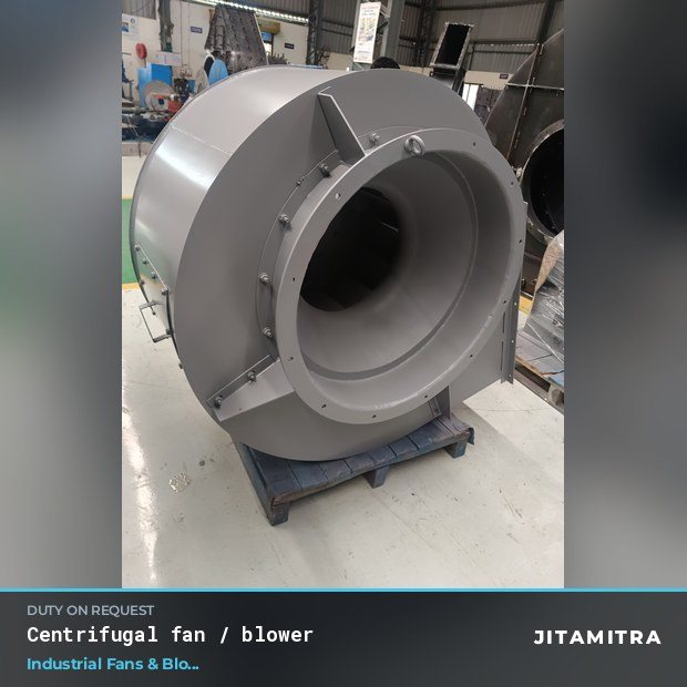 Jitamitra Industrial Fans & Blowers (Manufacturer) fan — real dispatched build