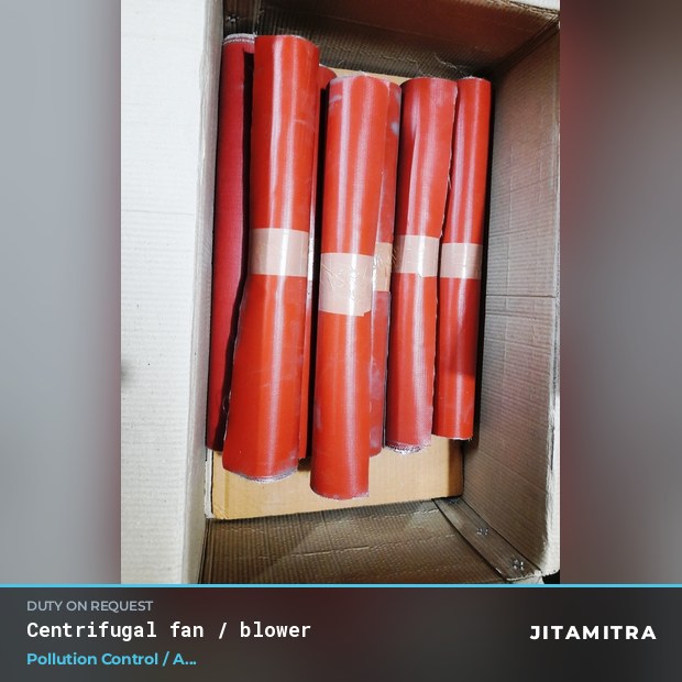 Centrifugal fan built by Jitamitra in pollution control OEMs