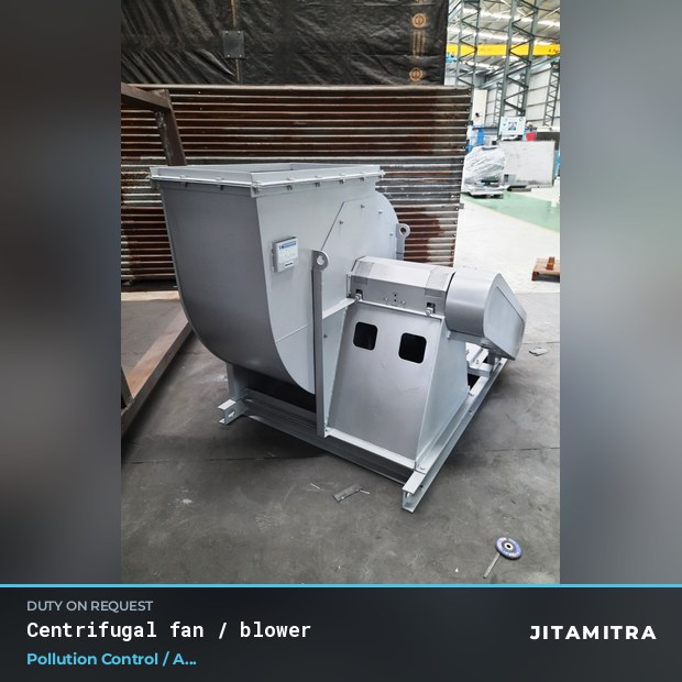 Centrifugal fan built by Jitamitra in pollution control OEMs