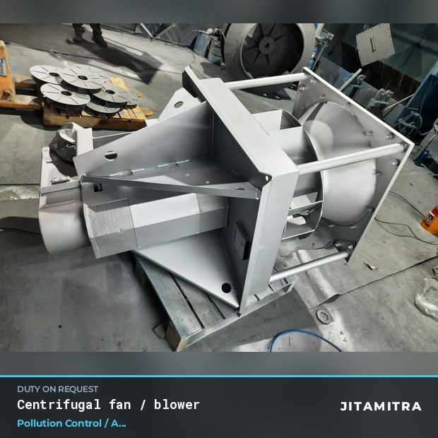 Centrifugal fan built by Jitamitra in pollution control OEMs