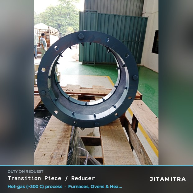 Centrifugal fan built by Jitamitra in furnaces, ovens and heat treatment