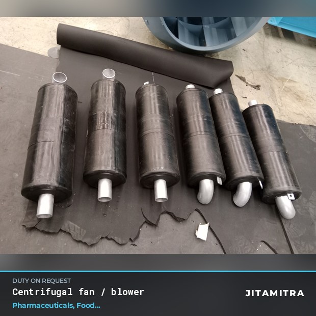 Centrifugal fan built by Jitamitra in pharmaceutical plants