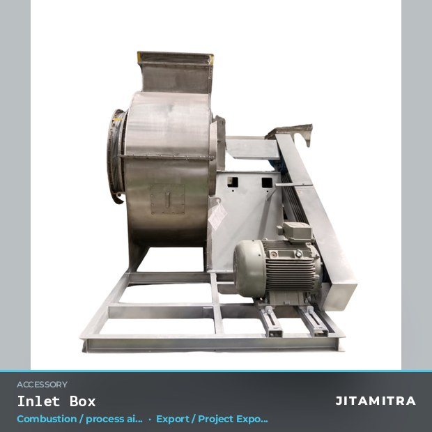Jitamitra Export / Project Exports fan — real dispatched build