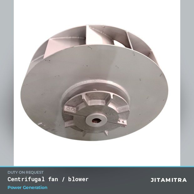 Jitamitra Power Generation fan — real dispatched build