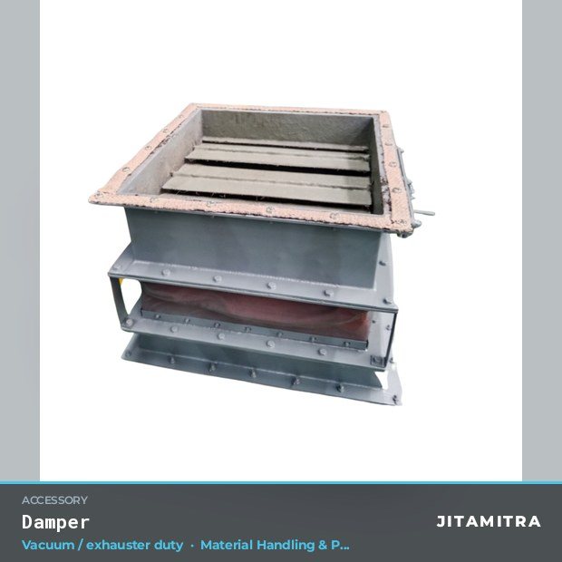 Jitamitra Material Handling & Pneumatic Conveying fan — real dispatched build