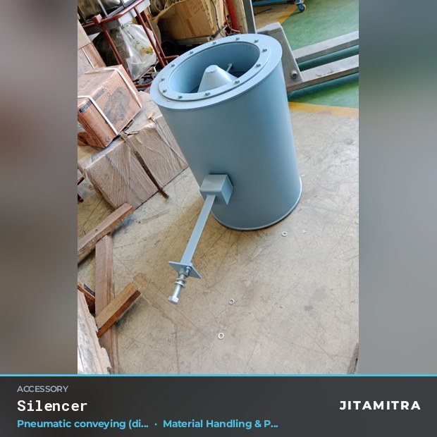 Jitamitra Material Handling & Pneumatic Conveying fan — real dispatched build
