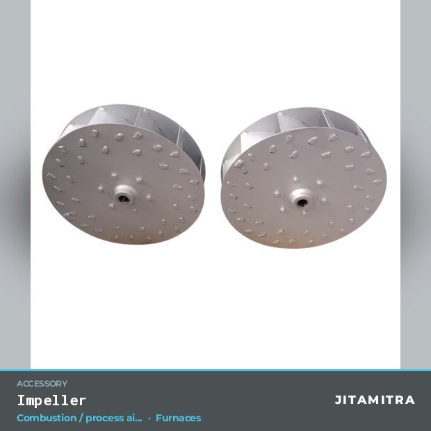 Jitamitra Furnaces fan — real dispatched build