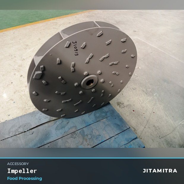 Jitamitra Food Processing fan — real dispatched build