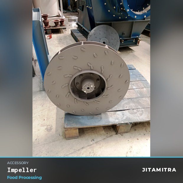 Jitamitra Food Processing fan — real dispatched build