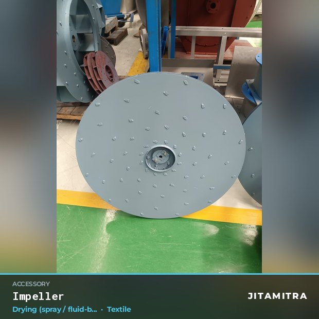 Jitamitra Textile fan — real dispatched build