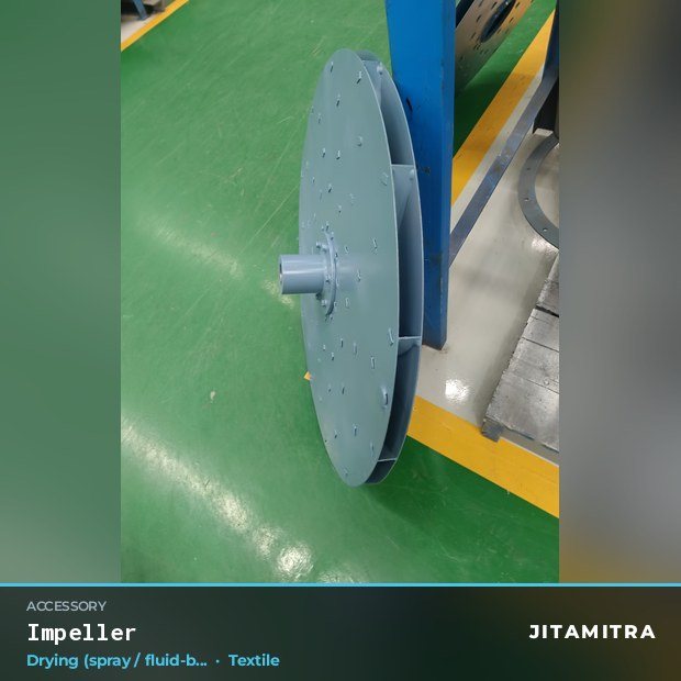Jitamitra Textile fan — real dispatched build