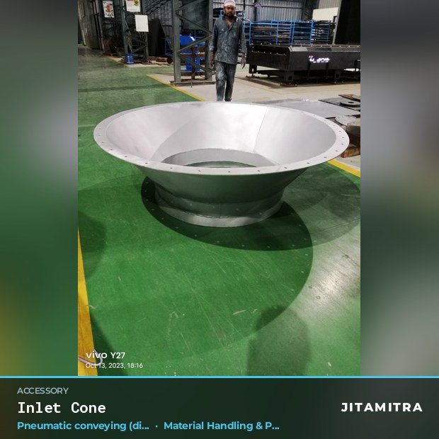 Jitamitra Material Handling & Pneumatic Conveying fan — real dispatched build
