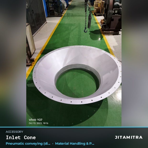 Jitamitra Material Handling & Pneumatic Conveying fan — real dispatched build