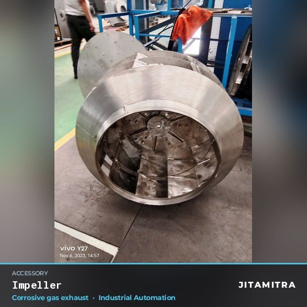 Jitamitra Industrial Automation fan — real dispatched build