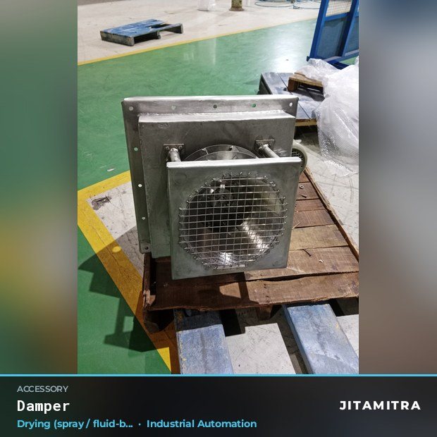 Jitamitra Industrial Automation fan — real dispatched build