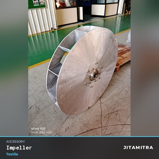 Jitamitra Textile fan — real dispatched build